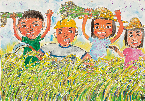 第40回 受賞作品 ごはん お米とわたし 作文 図画コンクール 身近な食や農を学ぶ Jaグループ