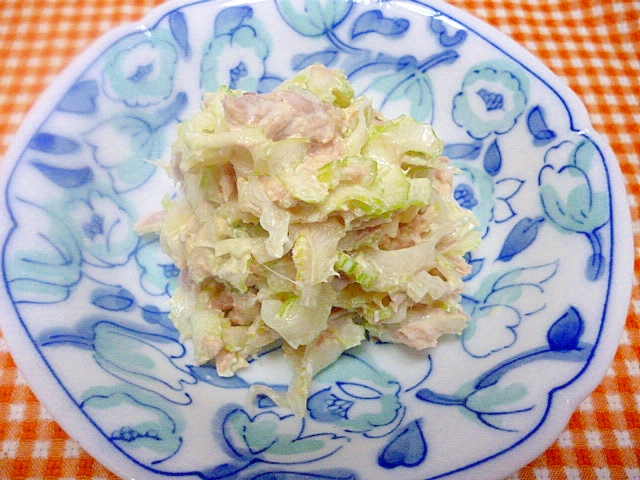 セロリサラダの写真