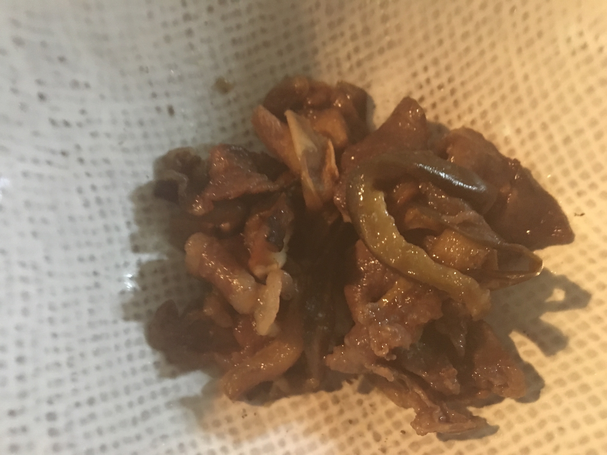 ナスと牛肉の甘味噌炒めの写真