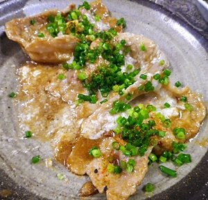 豚とろろ生姜焼きの写真