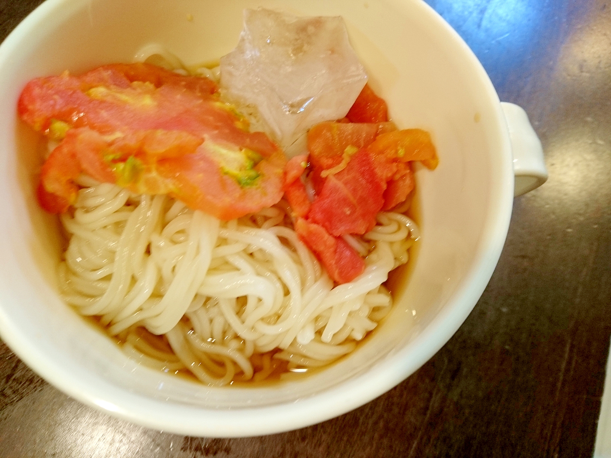 トマトそうめんの写真