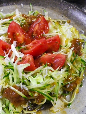 トマトキャベツきゅうりしらす干しの梅サラダ お手軽レシピで作る Jaグループ