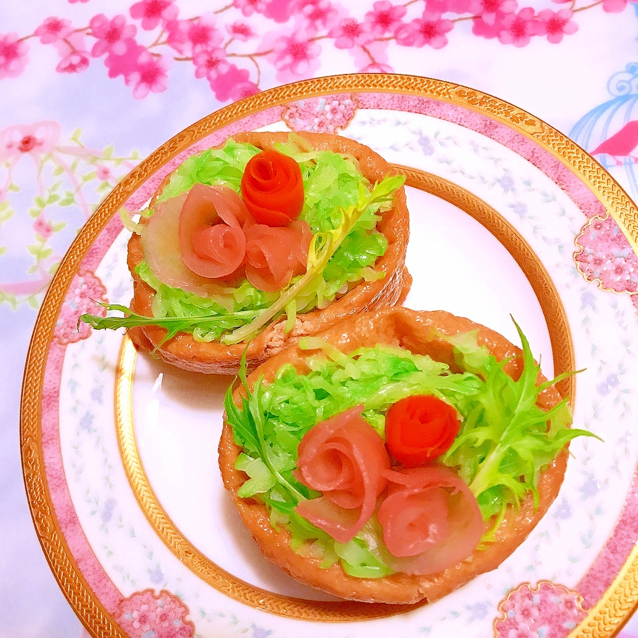 人生薔薇色♡ガーリーパーリィおいなりさんの写真