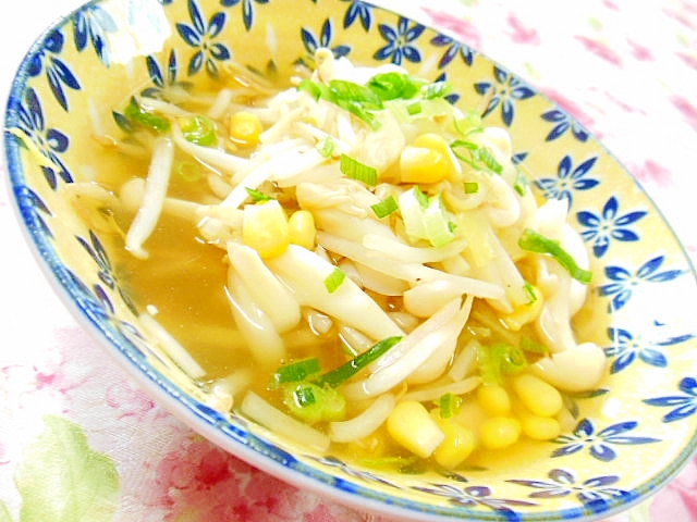 和テイスト ブナピーともやしのスープ 旬を味わう お手軽レシピ Jaグループ