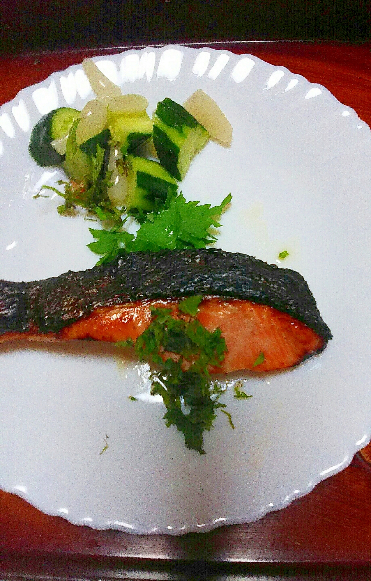 鮭の塩麹焼きプレート 夏野菜添え お手軽レシピで作る Jaグループ