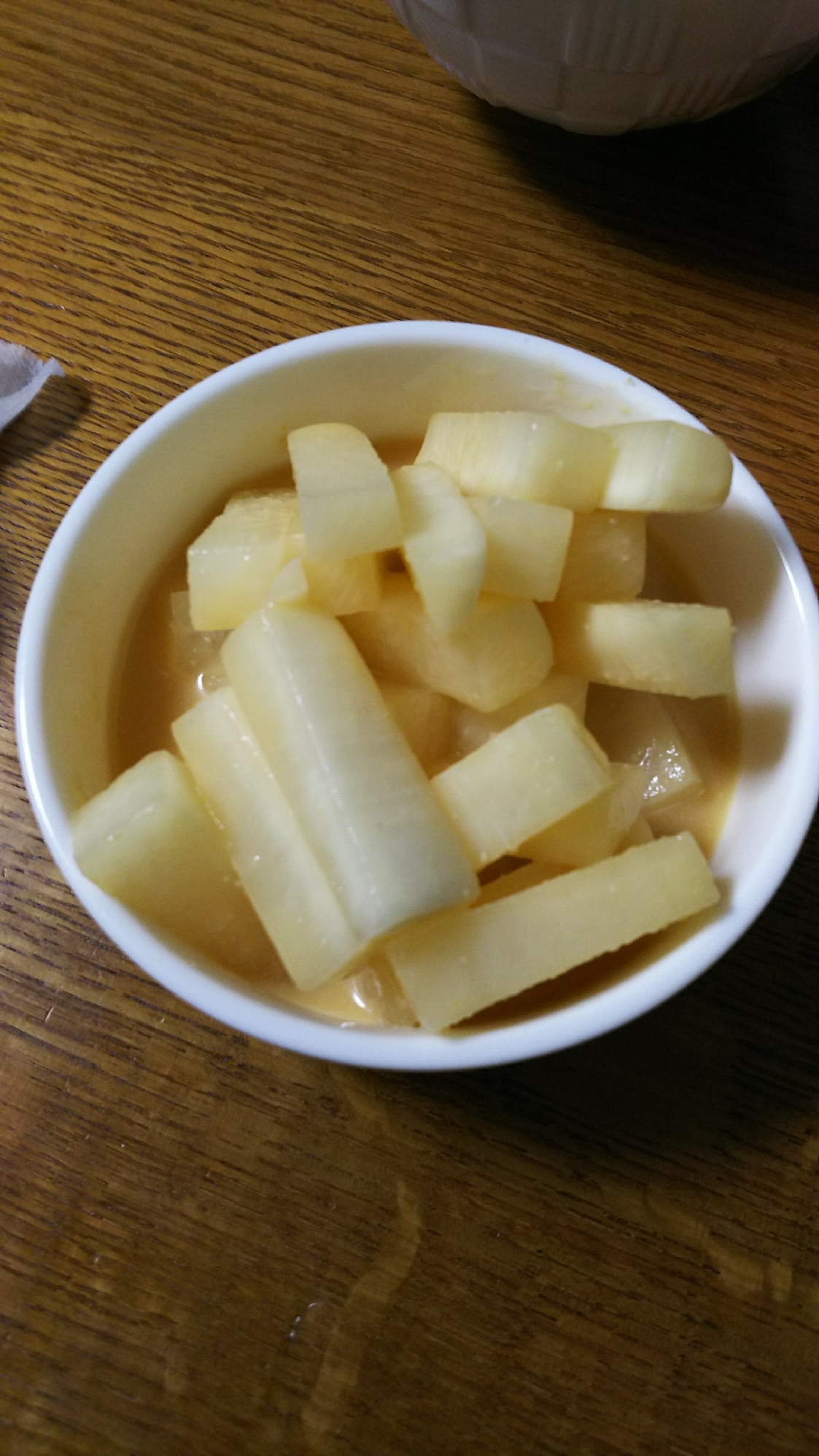 大根の酢味噌漬けの写真