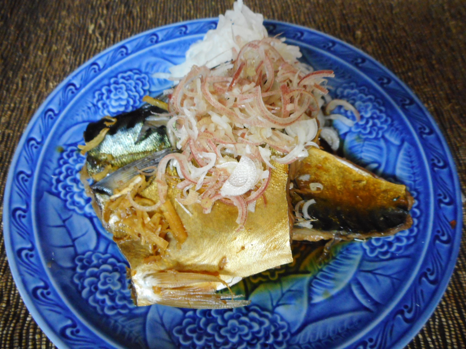 サバのさっぱり煮 ミョウガ風味の写真