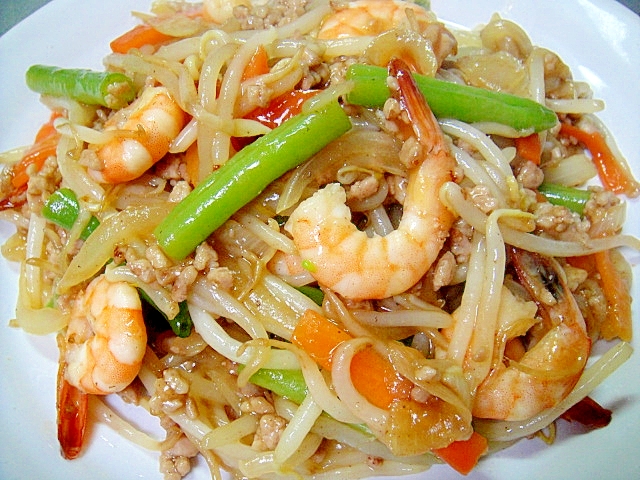 もやしのとろみ炒めの写真