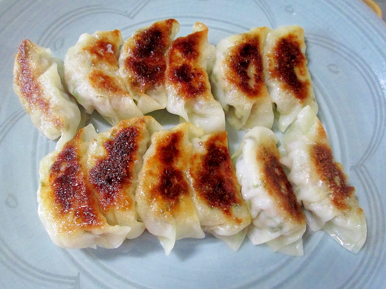 青じそたっぷりの爽やか餃子の写真