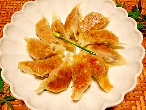 ジューシー☆茄子餃子の写真