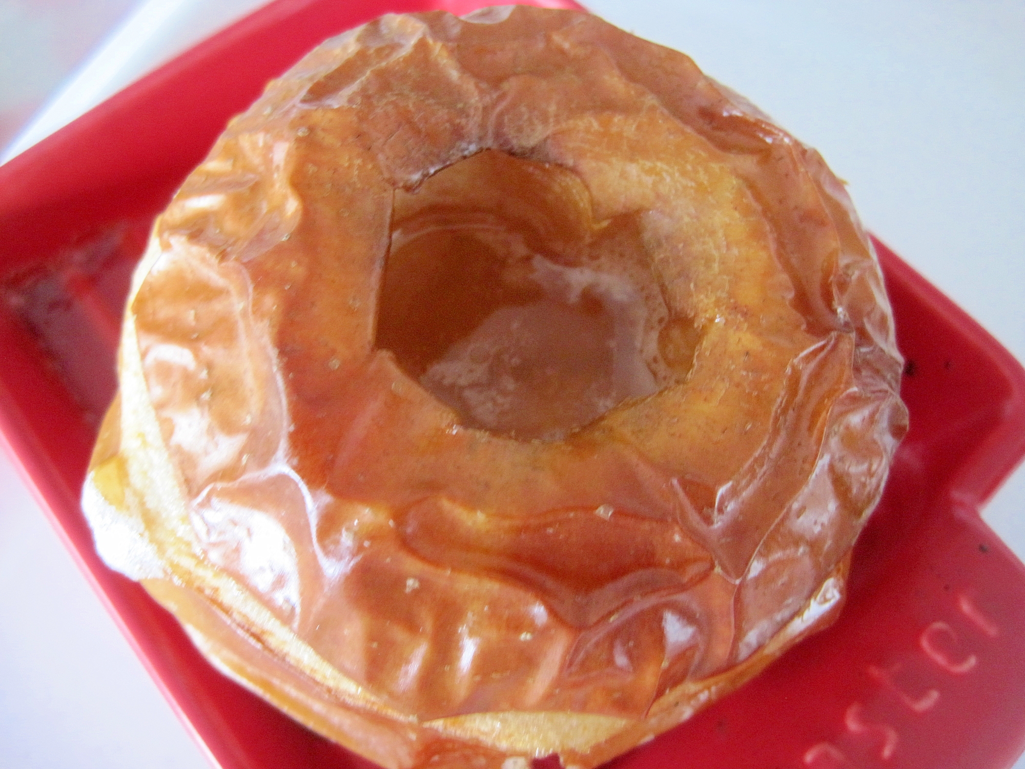 ハチミツバターの焼きりんごの写真