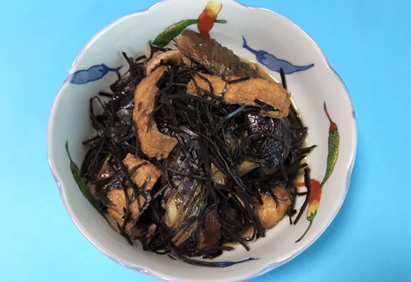 京都府 茄子とあらめと油あげの炊いたん Ja京都女性部 旬を味わう お手軽レシピ Jaグループ