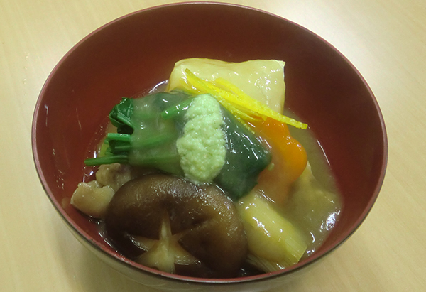 石川県「加賀九谷野菜の冷製治部煮」JA加賀女性部の写真