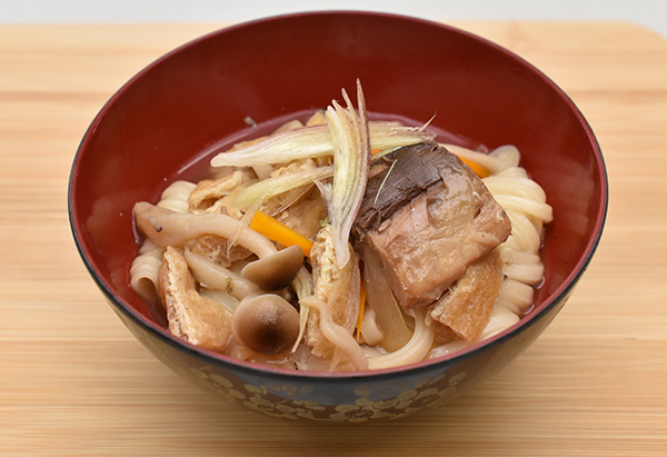 長野県「サバ缶を使ったかけうどん」JAみなみ信州女性部の写真