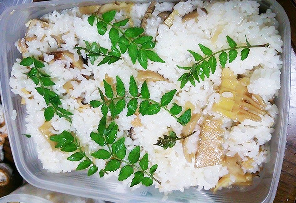 群馬県「筍のちらしご飯」ＪＡあがつま女性部の写真
