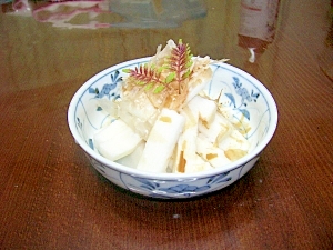 長いもの塩麹漬けの写真