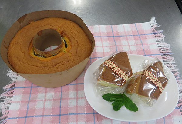 静岡県「青島みかんジュース入りシフォンケーキ」ＪＡみっかび　食育研究会の写真
