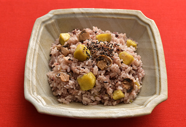 千葉県「古代米とさつま芋の炊き込みご飯」JA千葉女性部協議会の写真