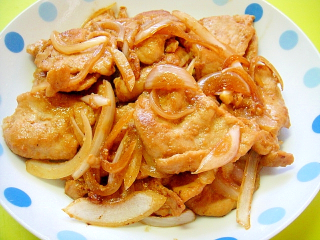 豚肉の生姜味噌塩麹焼きの写真