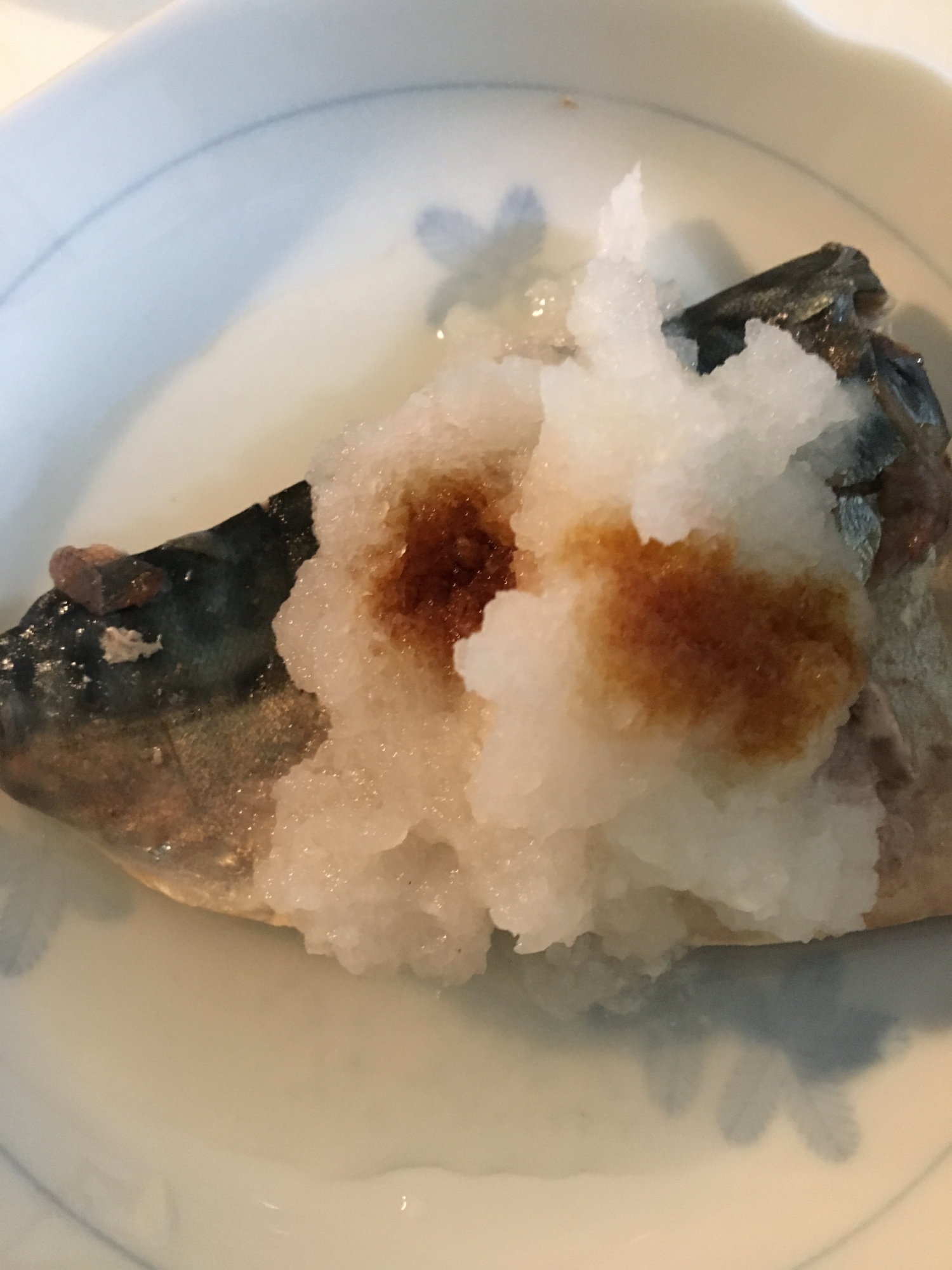 蒸し鯖の大根おろし味の写真