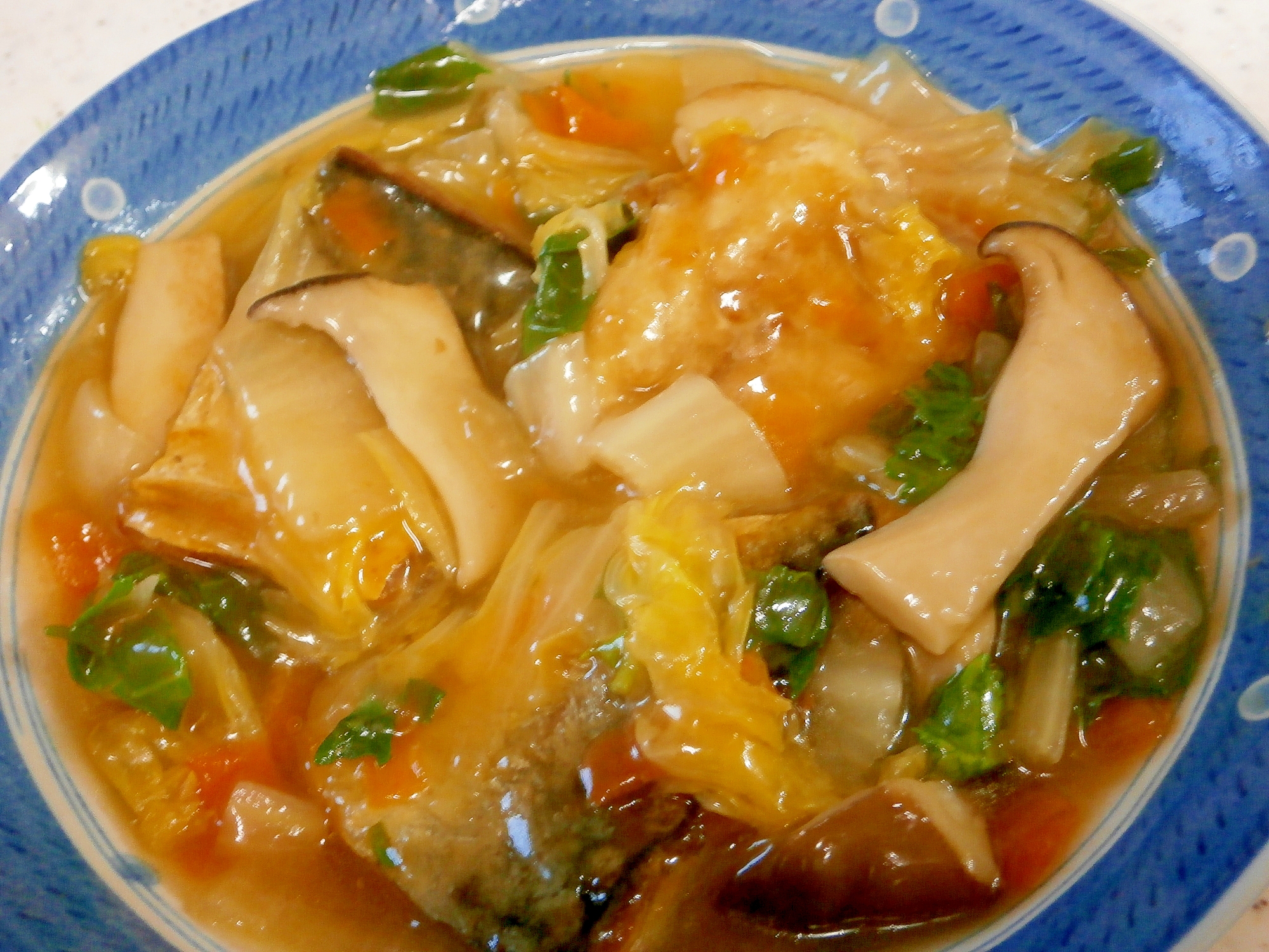 鯖の野菜あんかけの写真