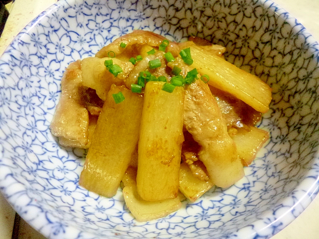 こってり！旨い！みんな大好き！豚バラ長芋炒めの写真