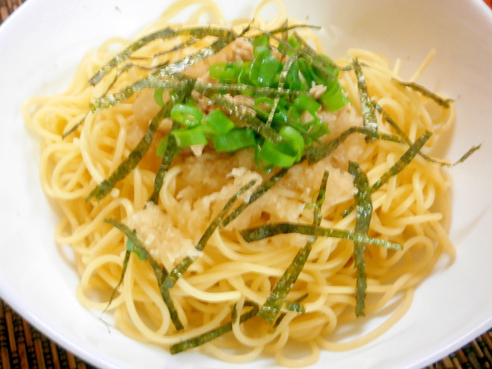 ツナおろしパスタの写真