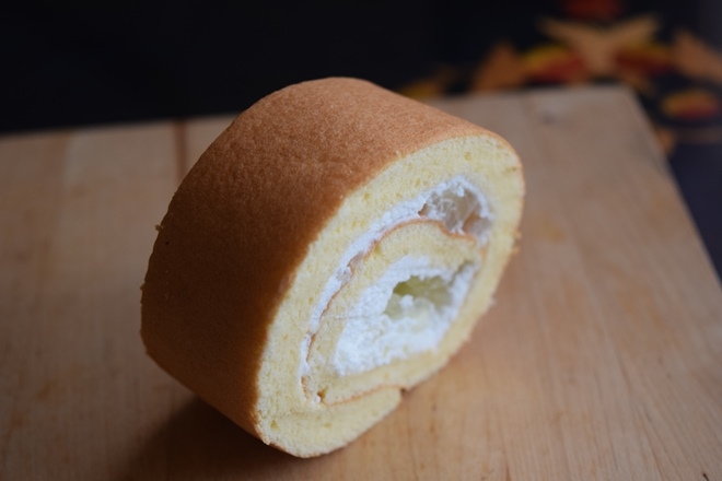 文旦ロールケーキの写真
