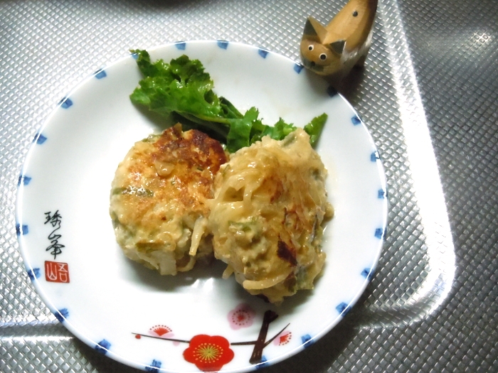 たっぷり大根のヘルシーハンバーグの写真