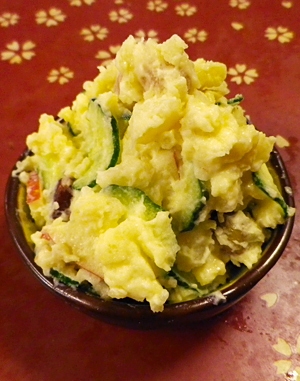 じゃが豆リンゴサラダ