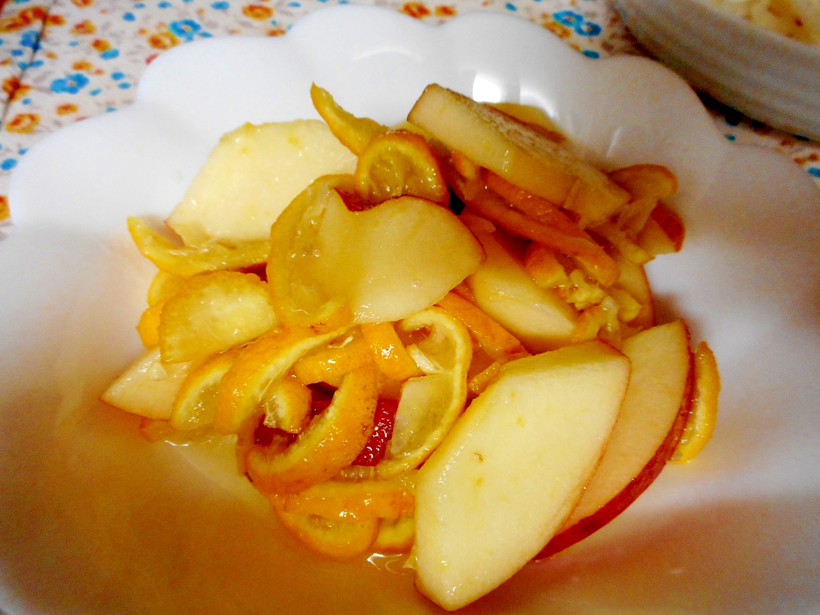 リンゴとゆずの砂糖漬け お手軽レシピで作る Jaグループ