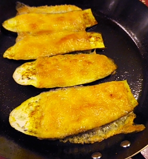 茄子の簡単カレーチーズ焼きの写真