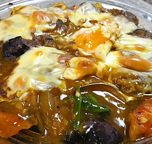 野菜ボコボコ焼きカレーの写真