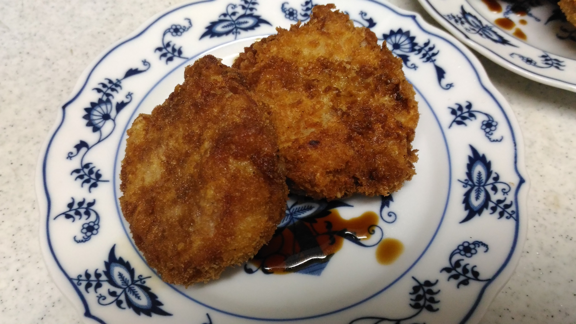 皮付き長芋の豚巻きフライの写真