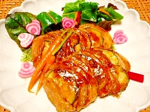ズッキーニサンドの☆豚肉の照り焼きの写真