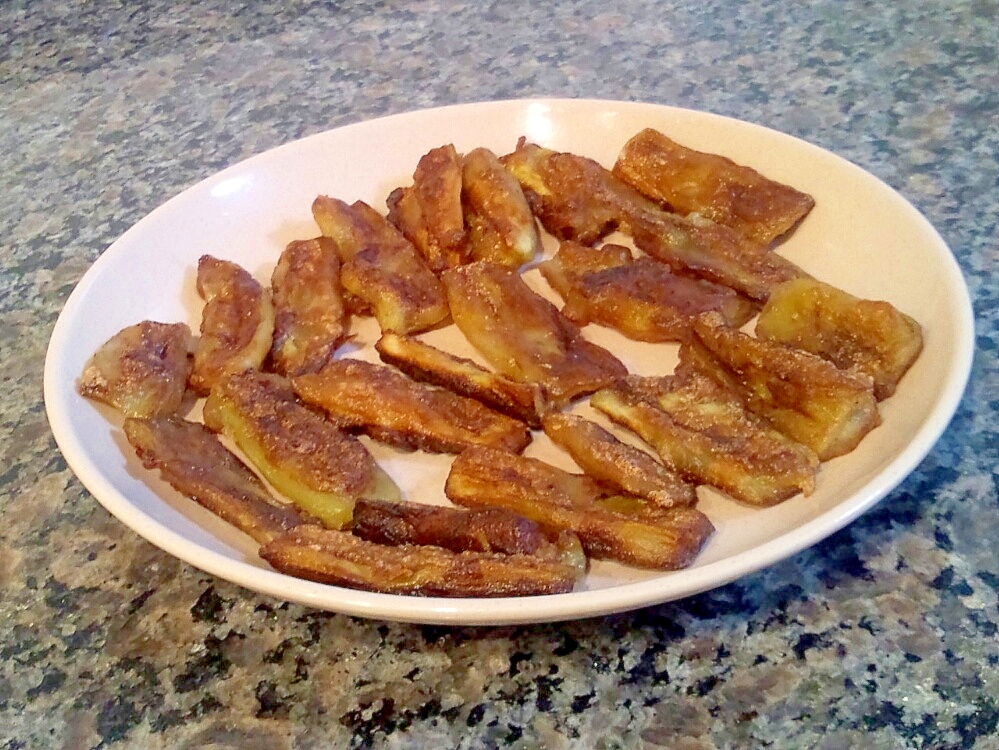 揚げ焼きなすスティックの写真
