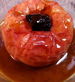 焼きリンゴプルーンの写真
