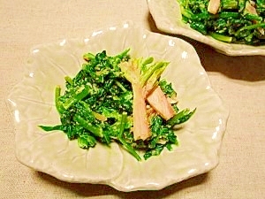 甘っ旨っ☆赤根ほうれん草の和え物の写真
