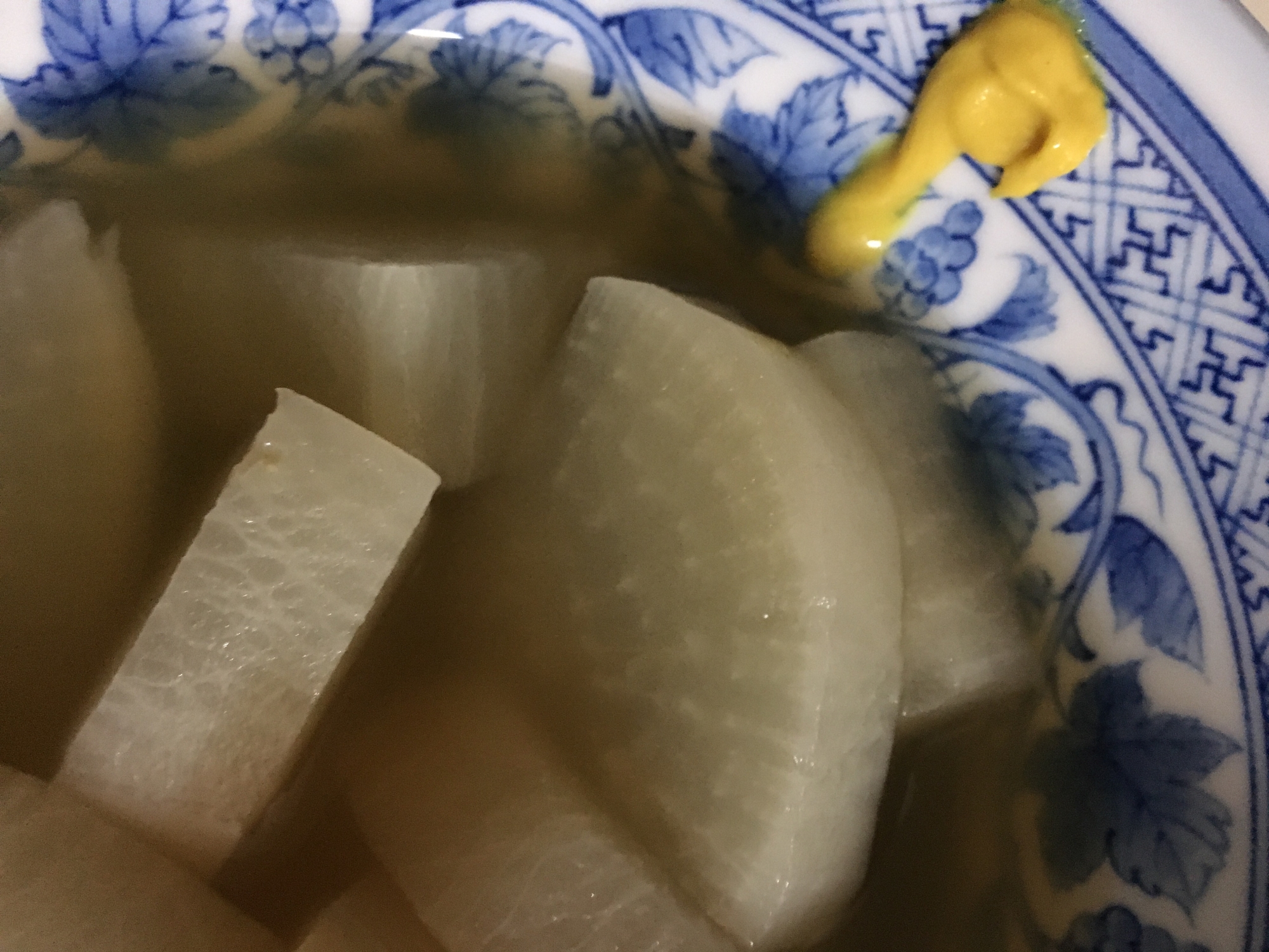 大根の薄煮物の写真