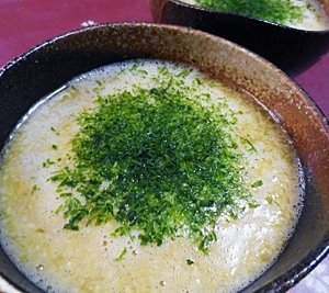 長芋卵汁の写真