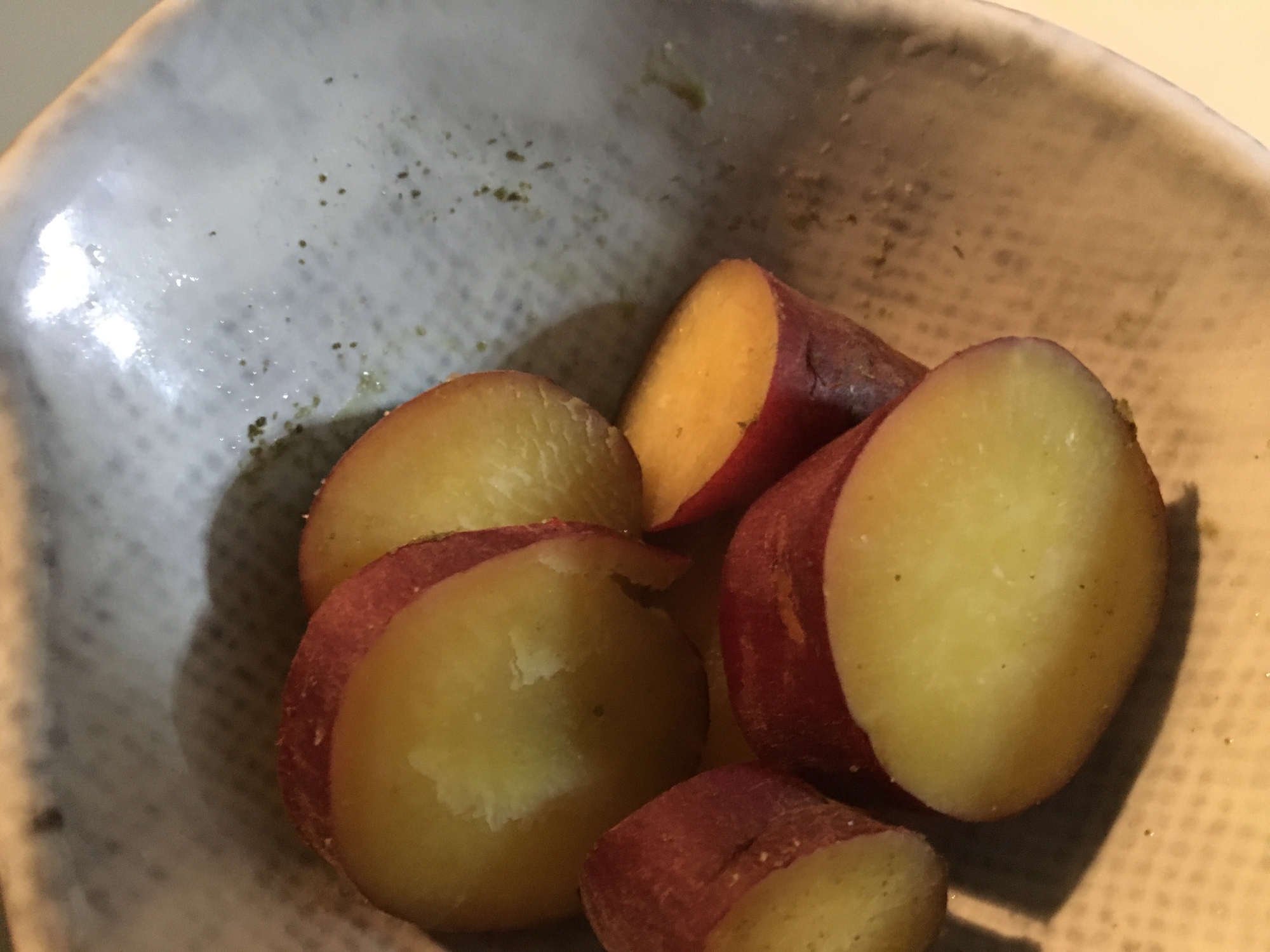 蒸し芋の抹茶塩 お手軽レシピで作る Jaグループ