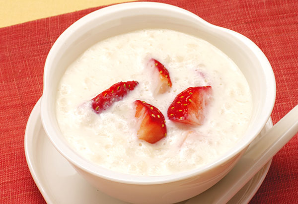いちごのつぶつぶムースの写真